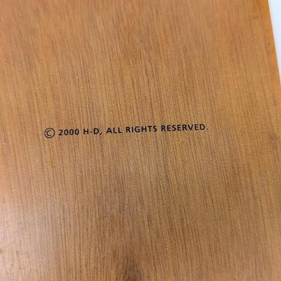 Sale Photo Thumbnail #1780: Harley-Davidson Wood Desktop Memo