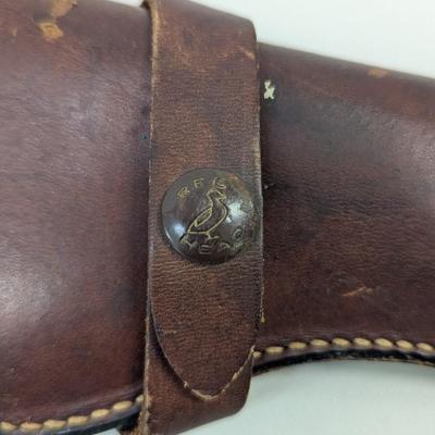Sale Photo Thumbnail #725: Leather Belt Revolver Holder