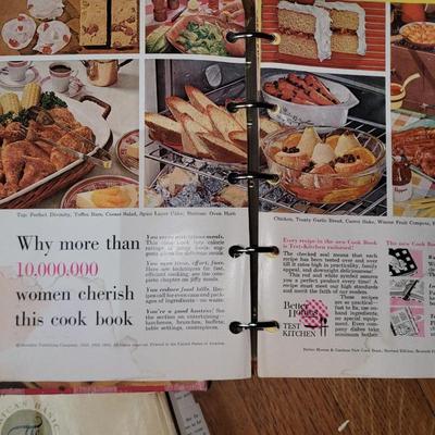 4 mid century cookbooks