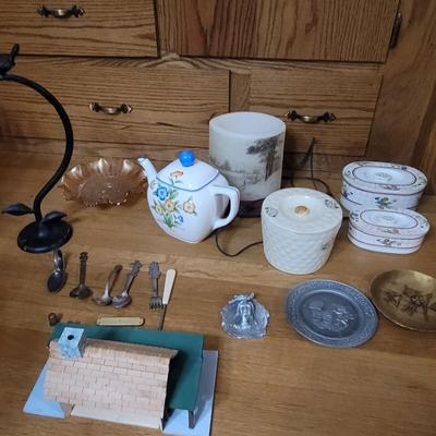 Lot of antique smalls