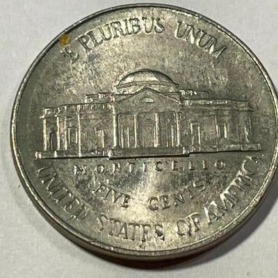 ERROR 1999-D UNC BROADSTRUCK & DOUBLE STRUCK LIBERTY/DATE JEFFERSON NICKEL AS PICTURED.