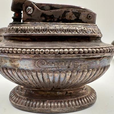 Set of 4 1942 “Comus” Silverplate Table Lighters