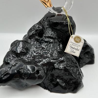 Glass Baron Castle Mountain Dragon Figurine