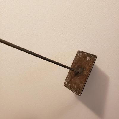 Cast Iron Fireplace Andirons and Tool Set (LR-KD)