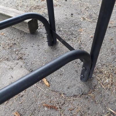 Cast Iron Fireplace Andirons and Tool Set (LR-KD)