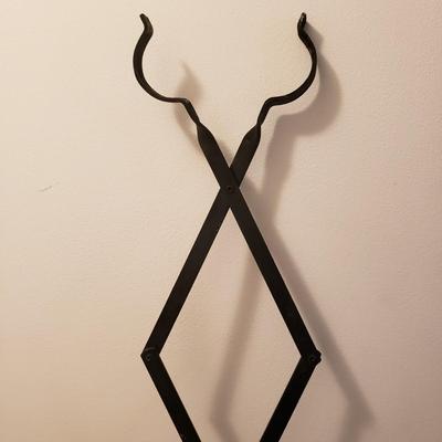 Cast Iron Fireplace Andirons and Tool Set (LR-KD)