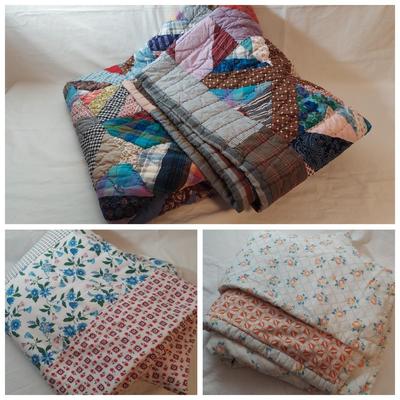 Machine & Hand Stitched Quilts (B1-KD)