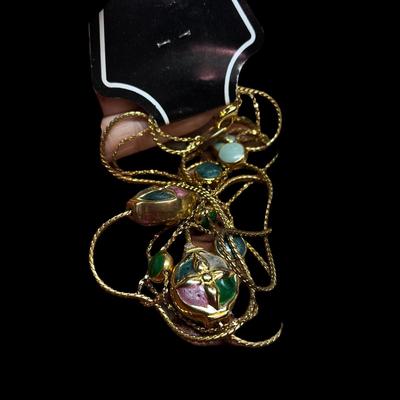 90's Old New Stock Necklaces, Original Packages 7 Necklaces