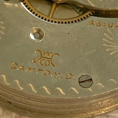 Waterbury 17 Jewel Pocket Watch Movement