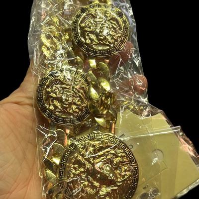 90's Old New Stock Necklaces, Original Packages 6 Necklaces - Lot #36
