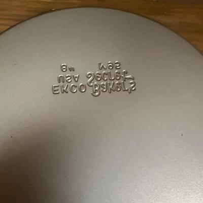 Set of 3 EKCO USA 8” Metal Pie Pan