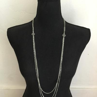 Beautiful Kendra Scott, gun metal, gray statement, necklace