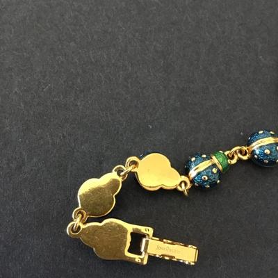Joan Rivers ladybug bracelet, beautiful very nice excellent condition