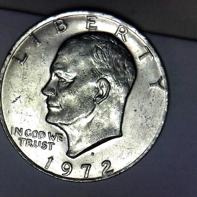 1972 D Ike Dollar