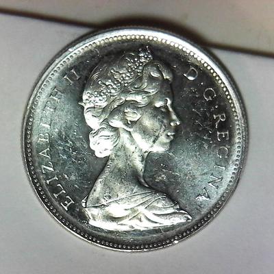 1966 Canadian Silver Dollar