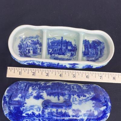 Vintage Victoria Ware Ironstone Condiment Dish