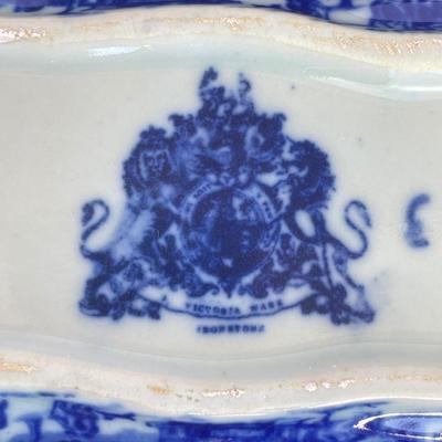 Vintage Victoria Ware Ironstone Condiment Dish