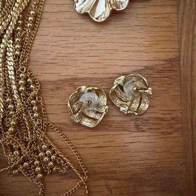 Costume Gold and Silver Necklaces (B3-TF)