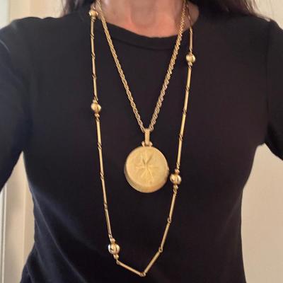 Costume Gold and Silver Necklaces (B3-TF)