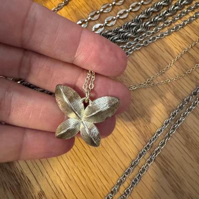 Costume Gold and Silver Necklaces (B3-TF)