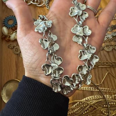 Costume Gold and Silver Necklaces (B3-TF)