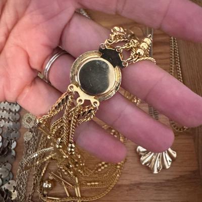 Costume Gold and Silver Necklaces (B3-TF)