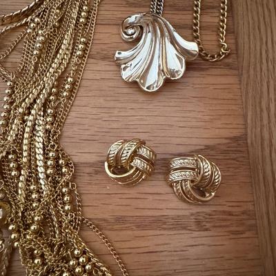 Costume Gold and Silver Necklaces (B3-TF)