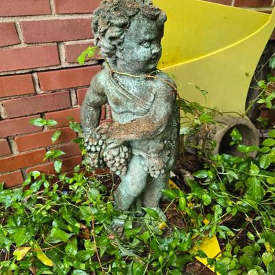 Concrete statue