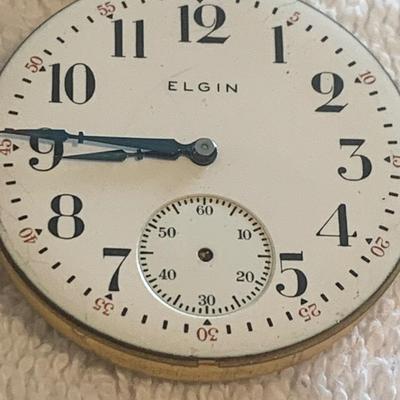TWO Elgin Parts Pocket Watches / Movements