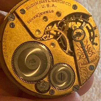 TWO Elgin Parts Pocket Watches / Movements
