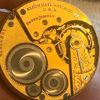 TWO Elgin Parts Pocket Watches / Movements