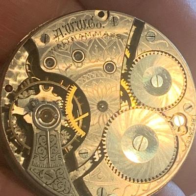 Lancet / Marvin Watch Co. & Waltham 15 Jewel Pocket Watch Movements
