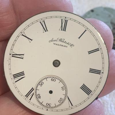 American Watch Co / Waltham Pocket Watch Movements