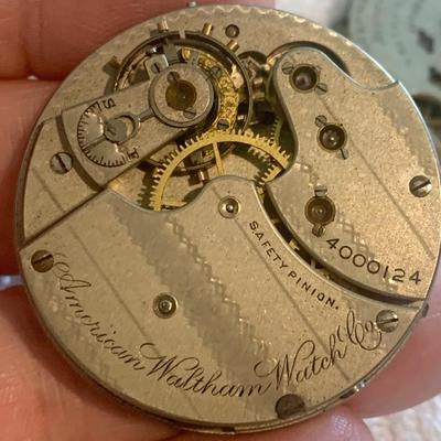 American Watch Co / Waltham Pocket Watch Movements