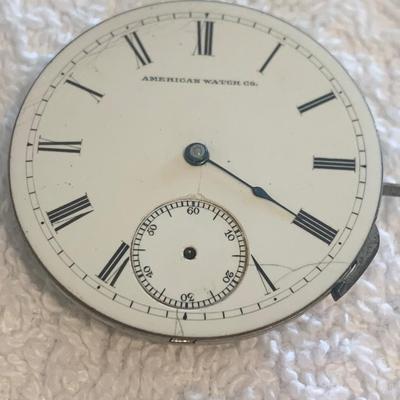 American Watch Co / Waltham Pocket Watch Movements