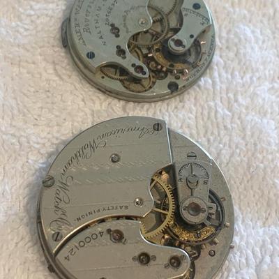 American Watch Co / Waltham Pocket Watch Movements