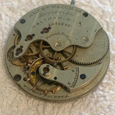 American Watch Co / Waltham Pocket Watch Movements