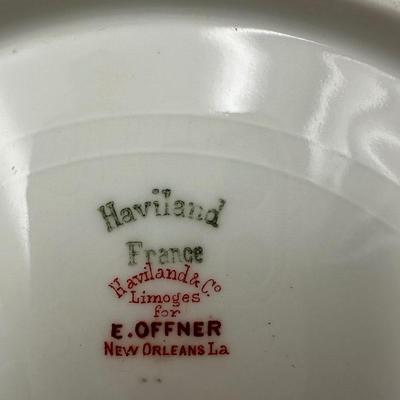 Antique Haviland Limoges France Plates – Set of 10