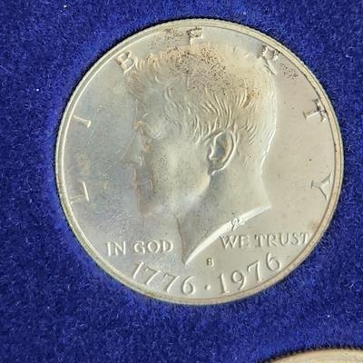 100 Years of United States Silver Coins in case