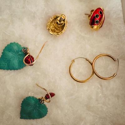 Large Selection of Vintage Earrings (Pierced) (B3-TF)
