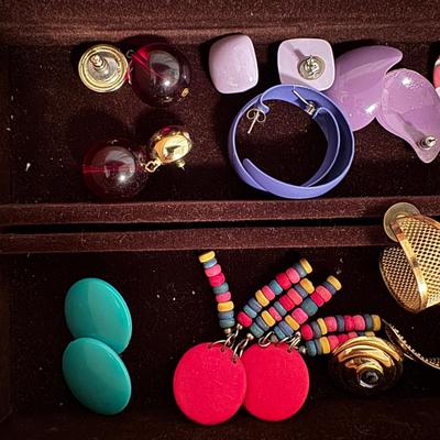 Large Selection of Vintage Earrings (Pierced) (B3-TF)