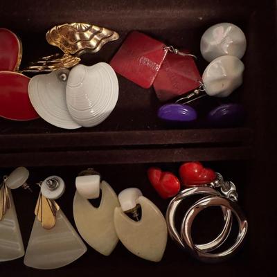 Large Selection of Vintage Earrings (Pierced) (B3-TF)
