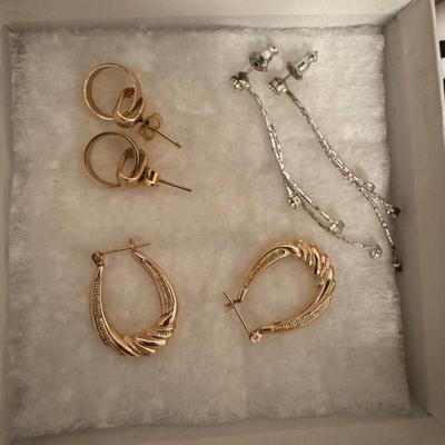 Large Selection of Vintage Earrings (Pierced) (B3-TF)