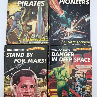 Complete 8-Book “Tom Corbett, Space Cadet” Series – 1950s Grosset & Dunlap