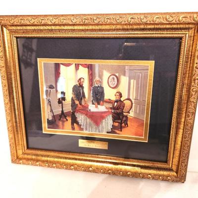 Lot #99 Christian Patriots Framed Print - Jackson, Lee, Davis