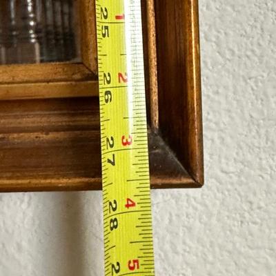 Wood Framed Wall Mirror