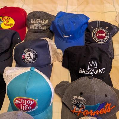 Sale Photo Thumbnail #1812: Assortment Of Used Advertising Baseball Caps #3