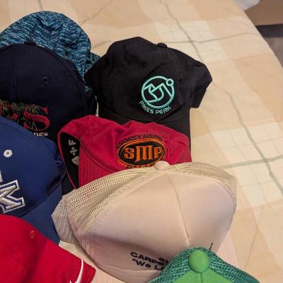 Sale Photo Thumbnail #1819: Assortment Of Used Advertising Baseball Caps #4