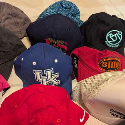 Sale Photo Thumbnail #1820: Assortment Of Used Advertising Baseball Caps #4