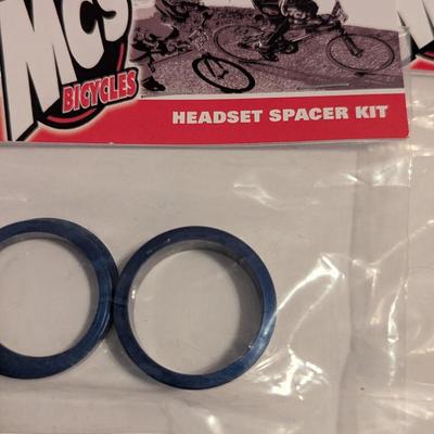 Sale Photo Thumbnail #1853: MCS Bicycles Headset Spacer Kit & Seat Post Clamps #7